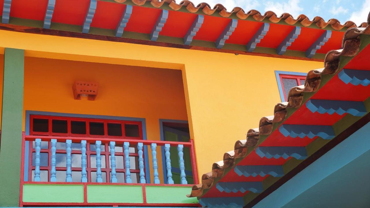 Casona 1865 Hotel Ráquira Exterior foto