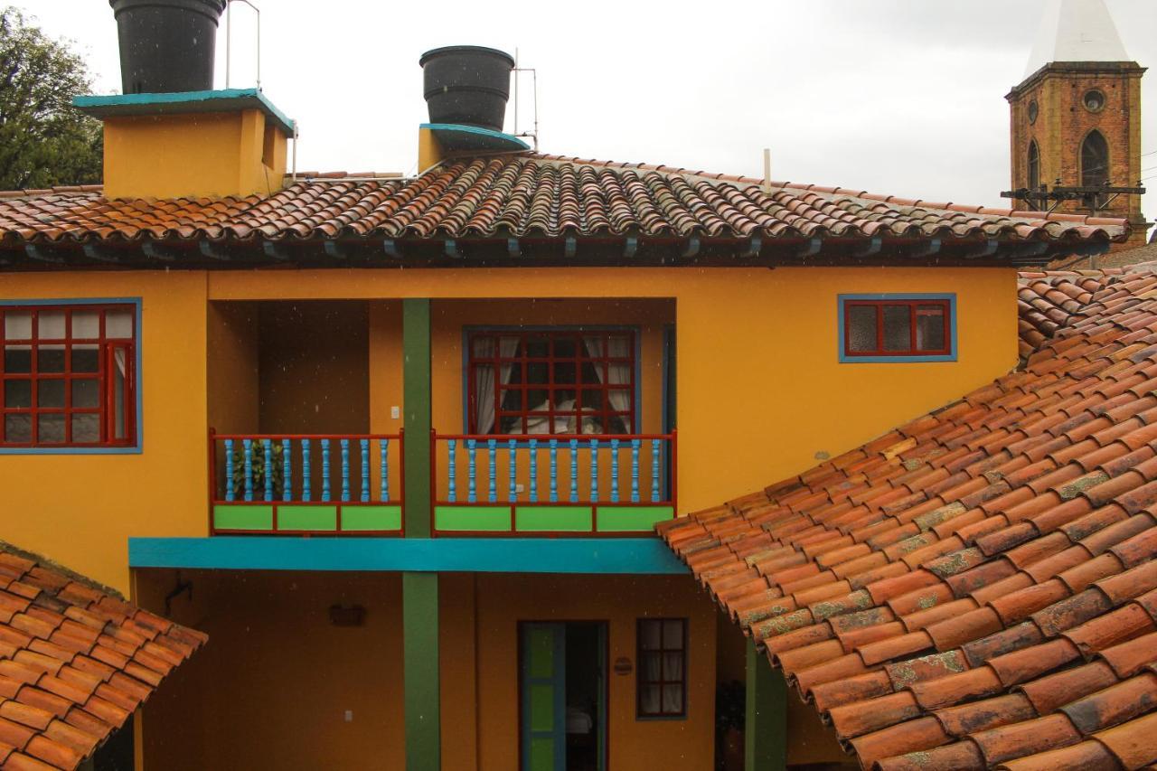 Casona 1865 Hotel Ráquira Exterior foto