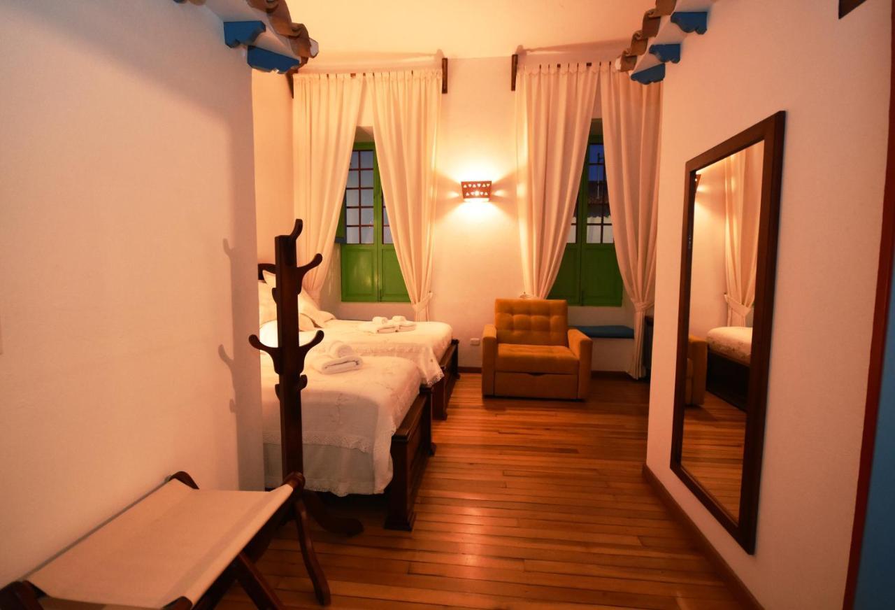 Casona 1865 Hotel Ráquira Exterior foto