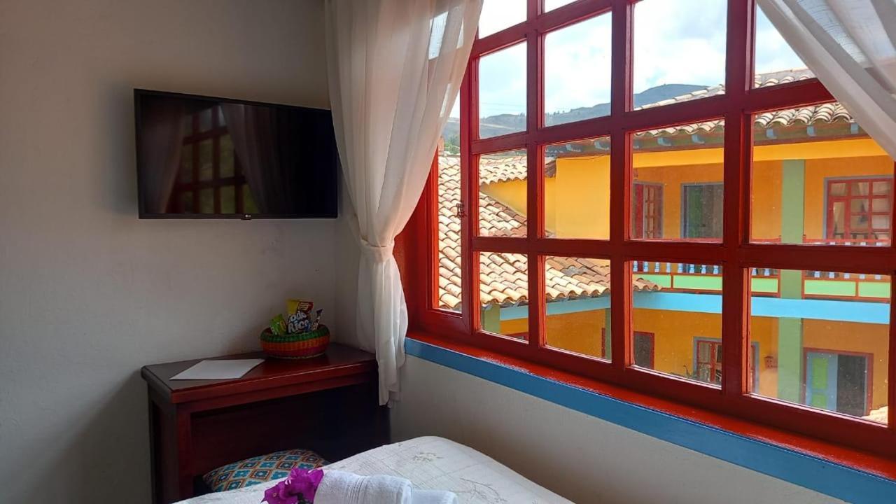 Casona 1865 Hotel Ráquira Exterior foto